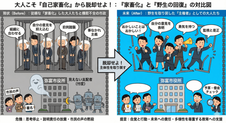 大人こそ「自己家畜化」から脱却せよ-min