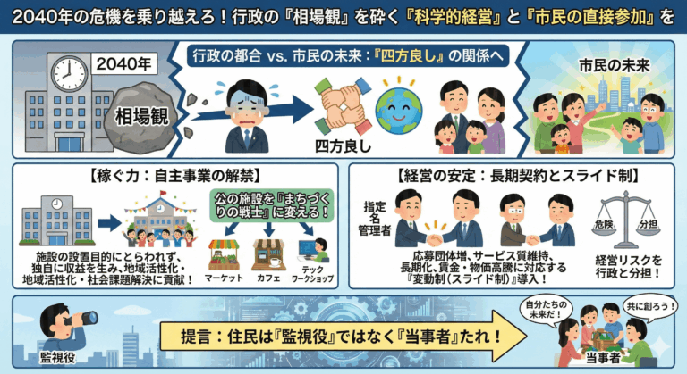 2040年の危機を乗り越えろ！行政の「相場観」を砕く「科学的経営」と「市民の直接参加」を-min