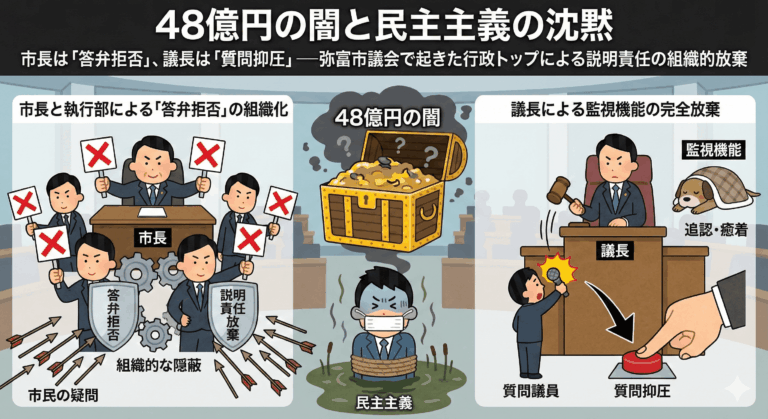 48億円の闇と民主主義の沈黙-min
