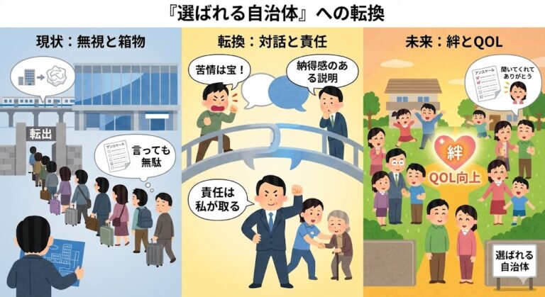 【提言】「選ばれる自治体」への転換