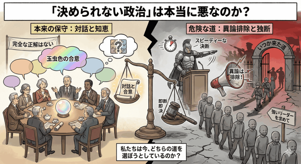 「決められない政治」は本当に悪なのか？mini