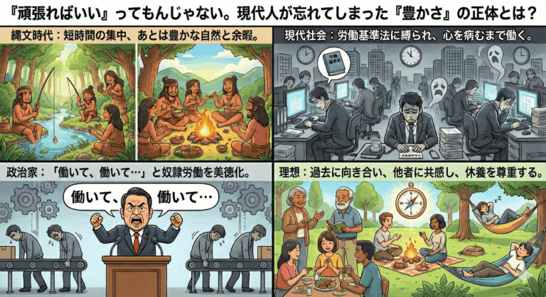 「頑張ればいい」ってもんじゃない。現代人が忘れてしまった「豊かさ」の正体とは？mini