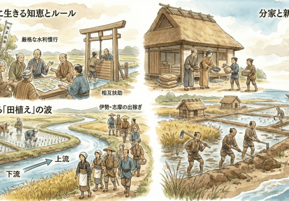 分家と新田開発-min