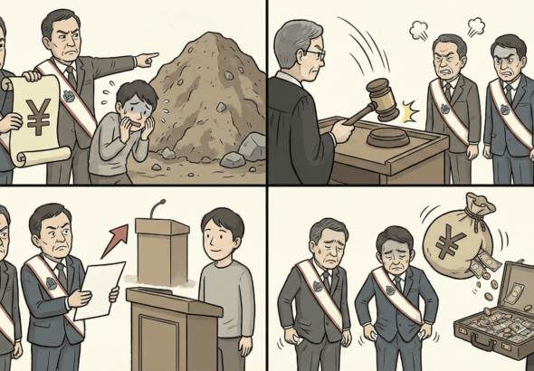 司法も断罪した「みせしめ課税」-min