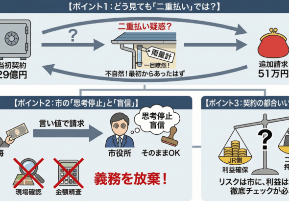 弥富市とJR東海、公金支出の「深い闇」に迫る-min