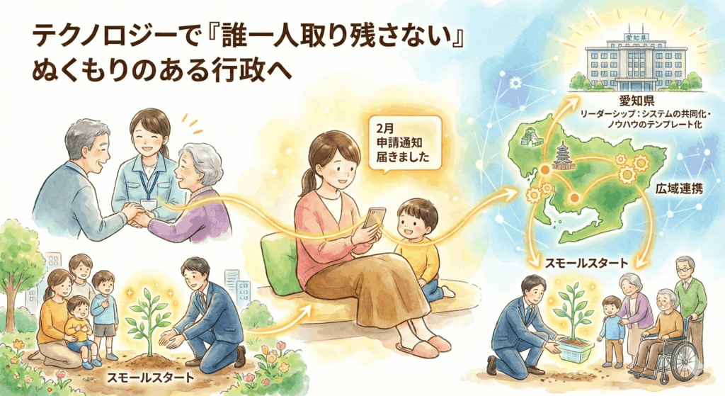 テクノロジーで「誰一人取り残さない」ぬくもりのある行政へmini